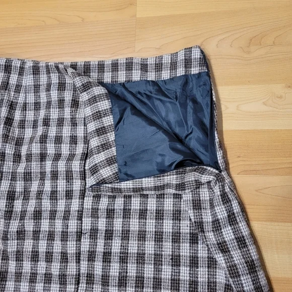 Harper Heritage Plaid Preppy School Girl Mini Skirt Size L NWT - Picture 5 of 6